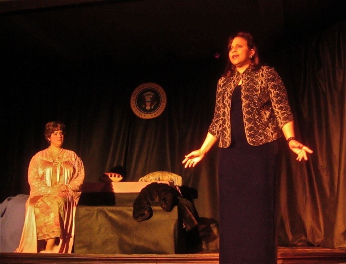 Katie McMahon and Jackie Davis at 