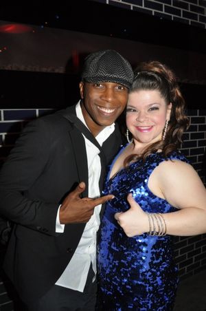 Leslie Odom, Jr. and Marissa Rosen @ BroadwayWorld Leslie Odom, Jr. and Marissa Rosen Photo