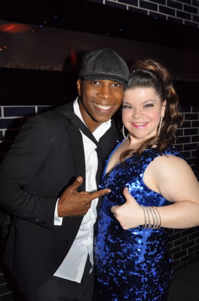 Leslie Odom, Jr. and Marissa Rosen Photo