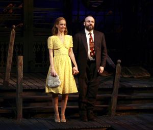 Sarah Paulson & Danny Burstein Photo
