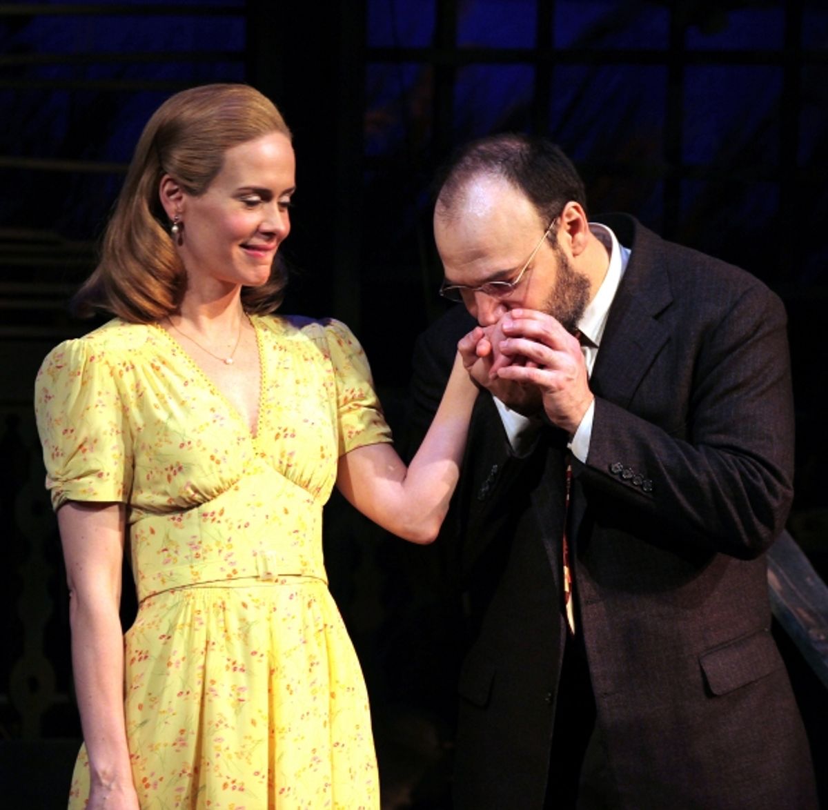 Sarah Paulson & Danny Burstein at 