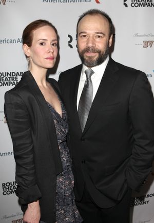Sarah Paulson & Danny Burstein  Photo