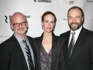Michael Wilson, Sarah Paulson & Danny Burstein Photo