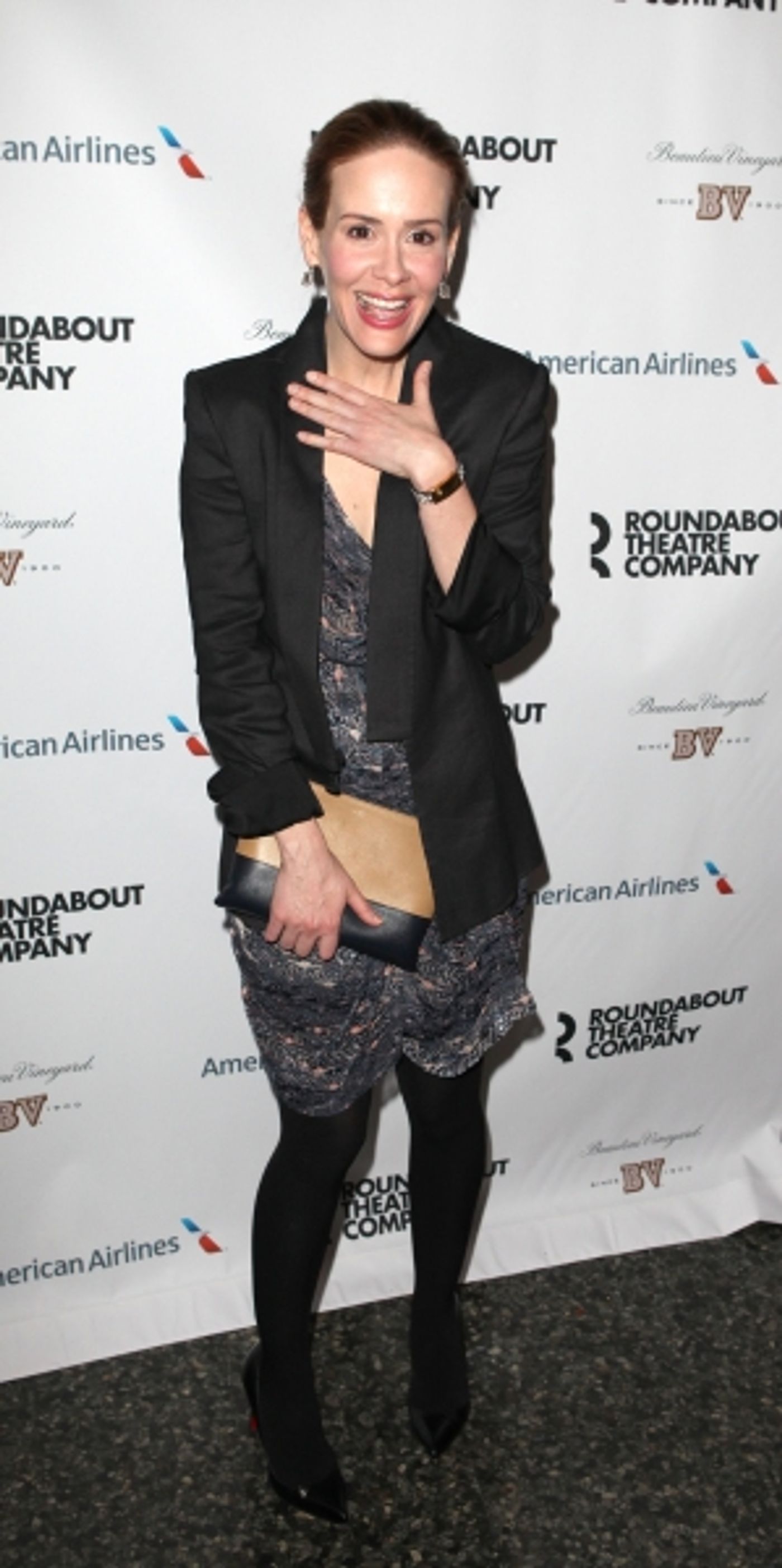 Photo Coverage: Inside TALLEY'S FOLLY Opening Night Curtain Call & After Party with Danny Burstein and Sarah Paulson!  Image