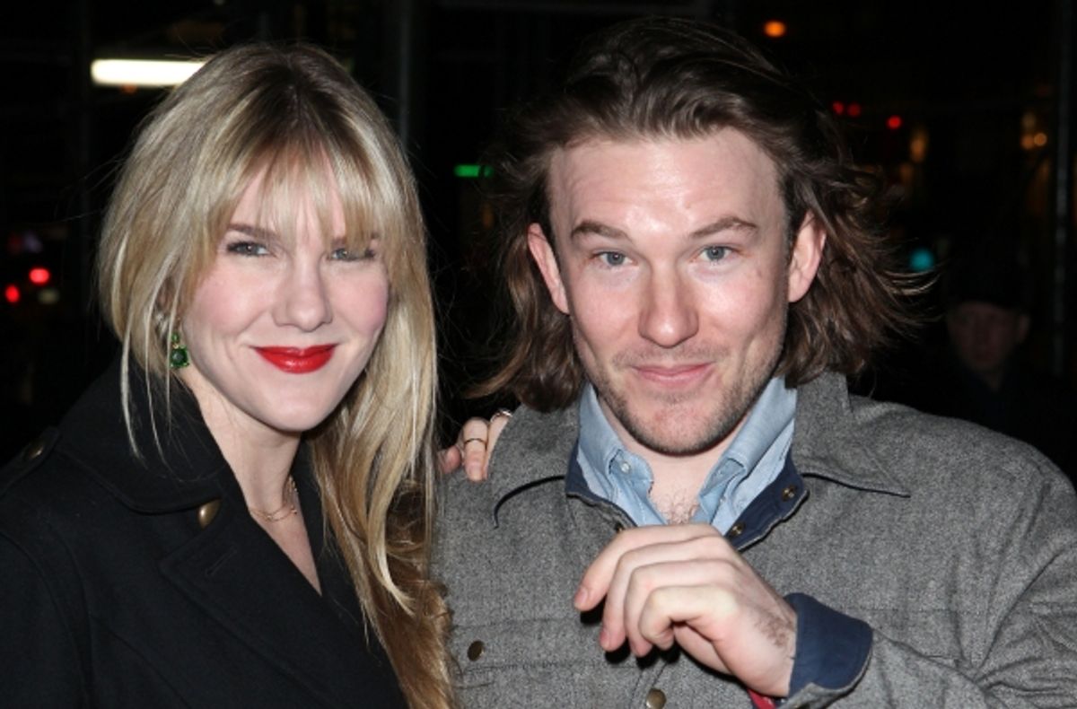 Lily Rabe & Michael Rabe at 