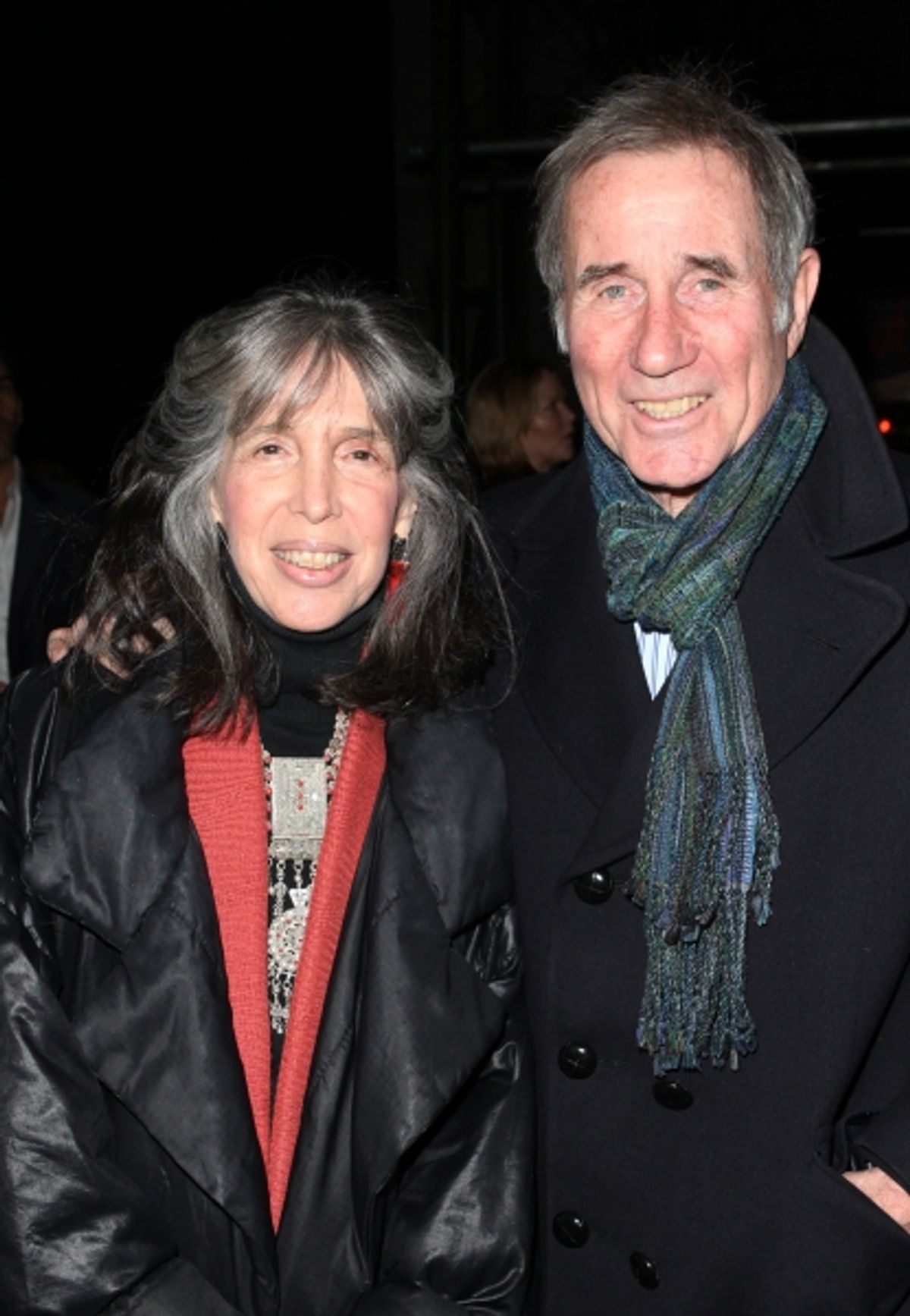 Julia Schafler & Jim Dale  at 