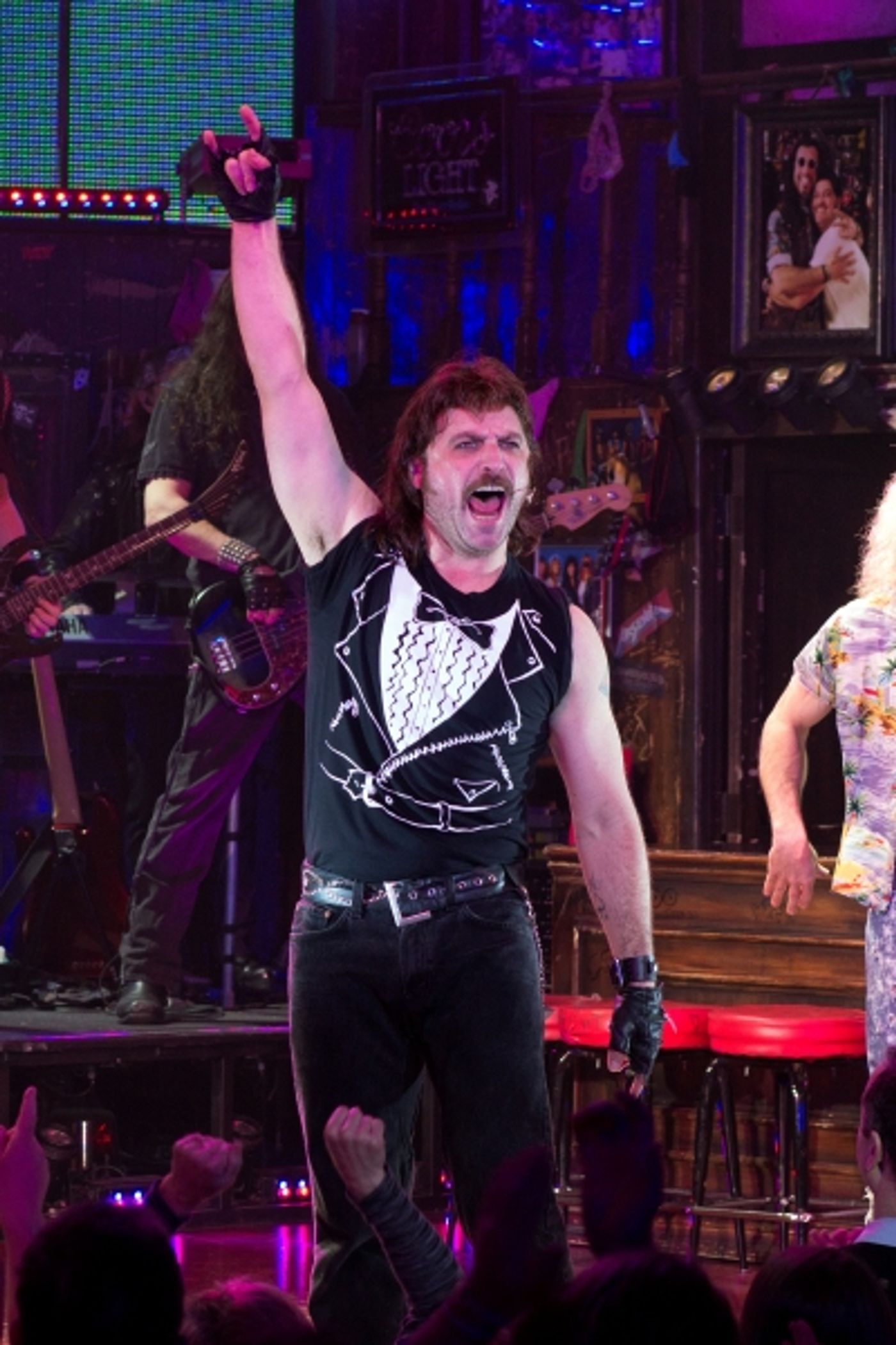 Photo Coverage: ROCK OF AGES Breaks Into Top 50 Longest-Running Shows!  Image