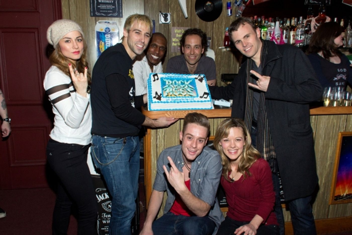 Photo Coverage: ROCK OF AGES Breaks Into Top 50 Longest-Running Shows!  Image