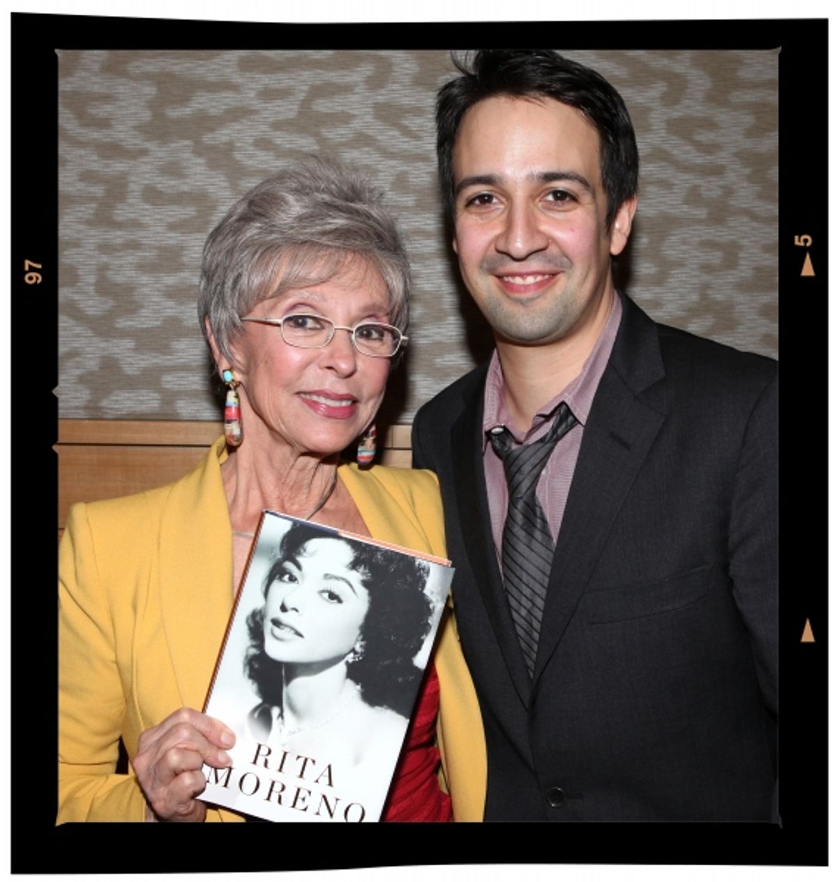 Rita Moreno and Lin-Manuel Miranda at 