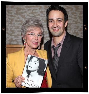 Rita Moreno and Lin-Manuel Miranda @ BroadwayWorld Rita Moreno and Lin-Manuel Miranda Photo