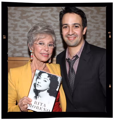 Rita Moreno and Lin-Manuel Miranda Photo