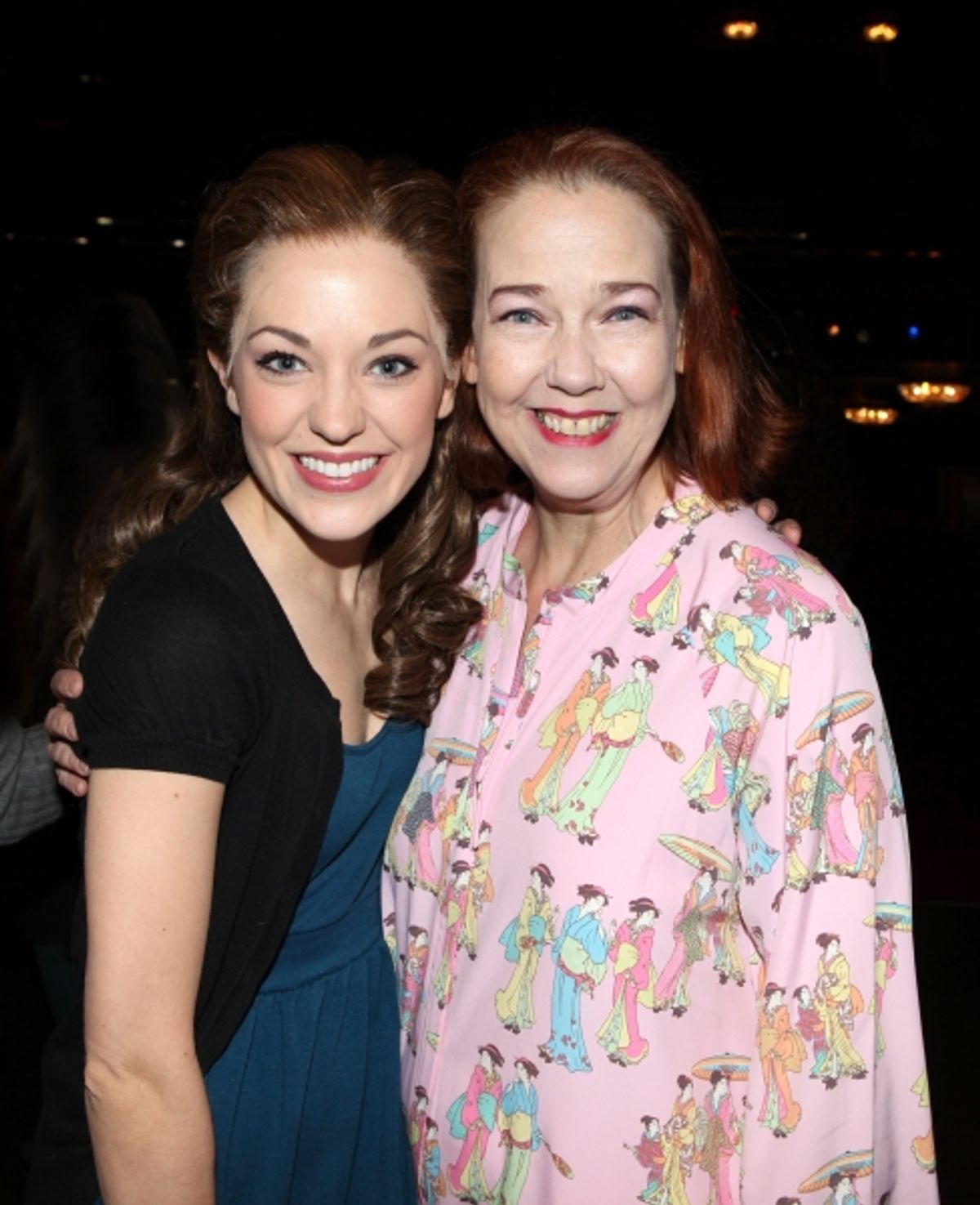Laura Osnes & Harriet Harris at 