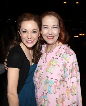 Laura Osnes & Harriet Harris @ BroadwayWorld Laura Osnes & Harriet Harris Photo
