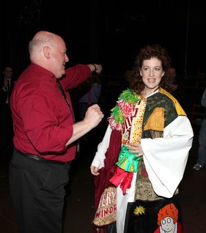 Linda Mugleston with David Westphal @ BroadwayWorld Linda Mugleston with David Westphal Photo