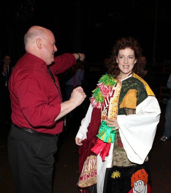 Linda Mugleston with David Westphal  Photo