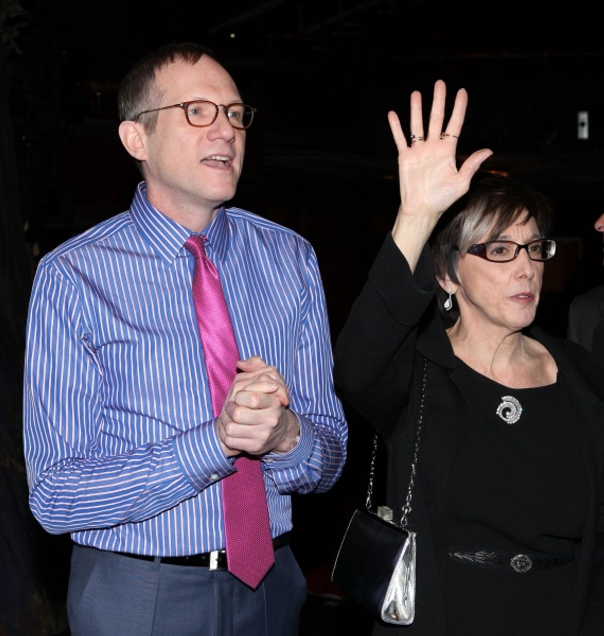 Mark Brokaw & Robyn Goodman  at 