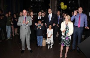 Stephen Kocis, Douglas Carter Beane, Lewis Flinn, Cooper, Emma Galina, Mark Brokaw &a Photo