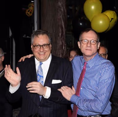 Douglas Carter Beane & Mark Brokaw  Photo