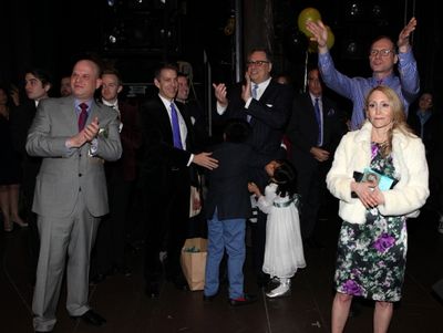 Stephen Kocis, Douglas Carter Beane, Lewis Flinn, Cooper, Emma Galina, Mark Brokaw &a Photo