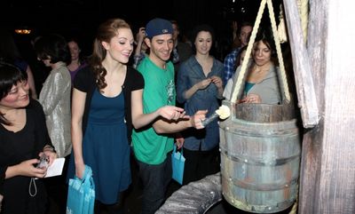 Ann Harada, Laura Osnes, Santino Fontana &amp; Cast Photo