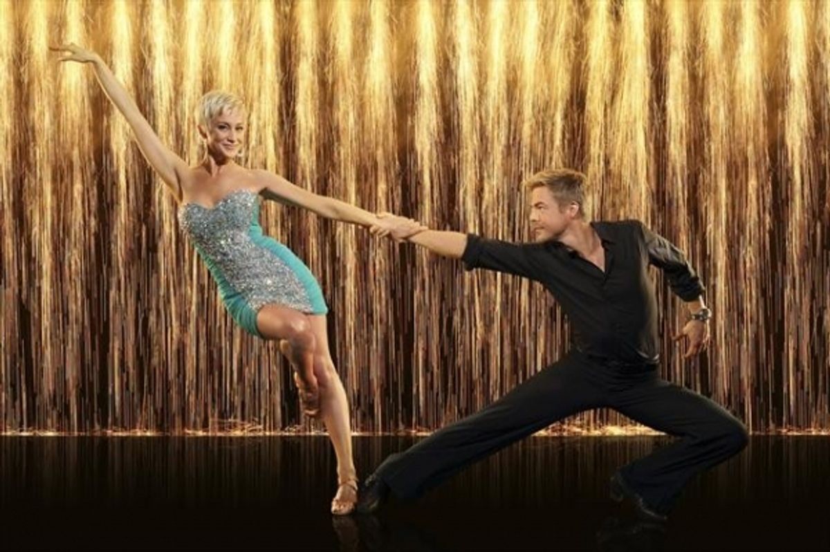Kellie Pickler, Derek Hough at 
