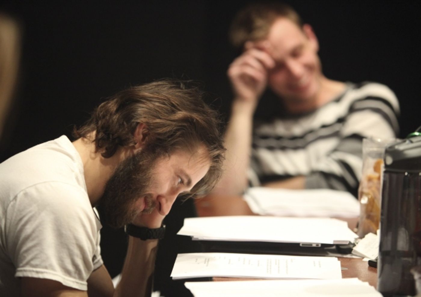 Photo Flash: In Rehearsal with Rattlestick Playwrights Theater's SLIPPING in LA  Image