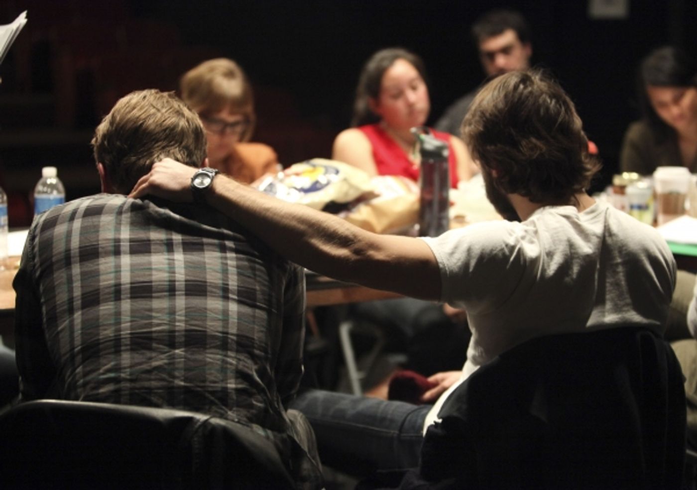 Photo Flash: In Rehearsal with Rattlestick Playwrights Theater's SLIPPING in LA  Image