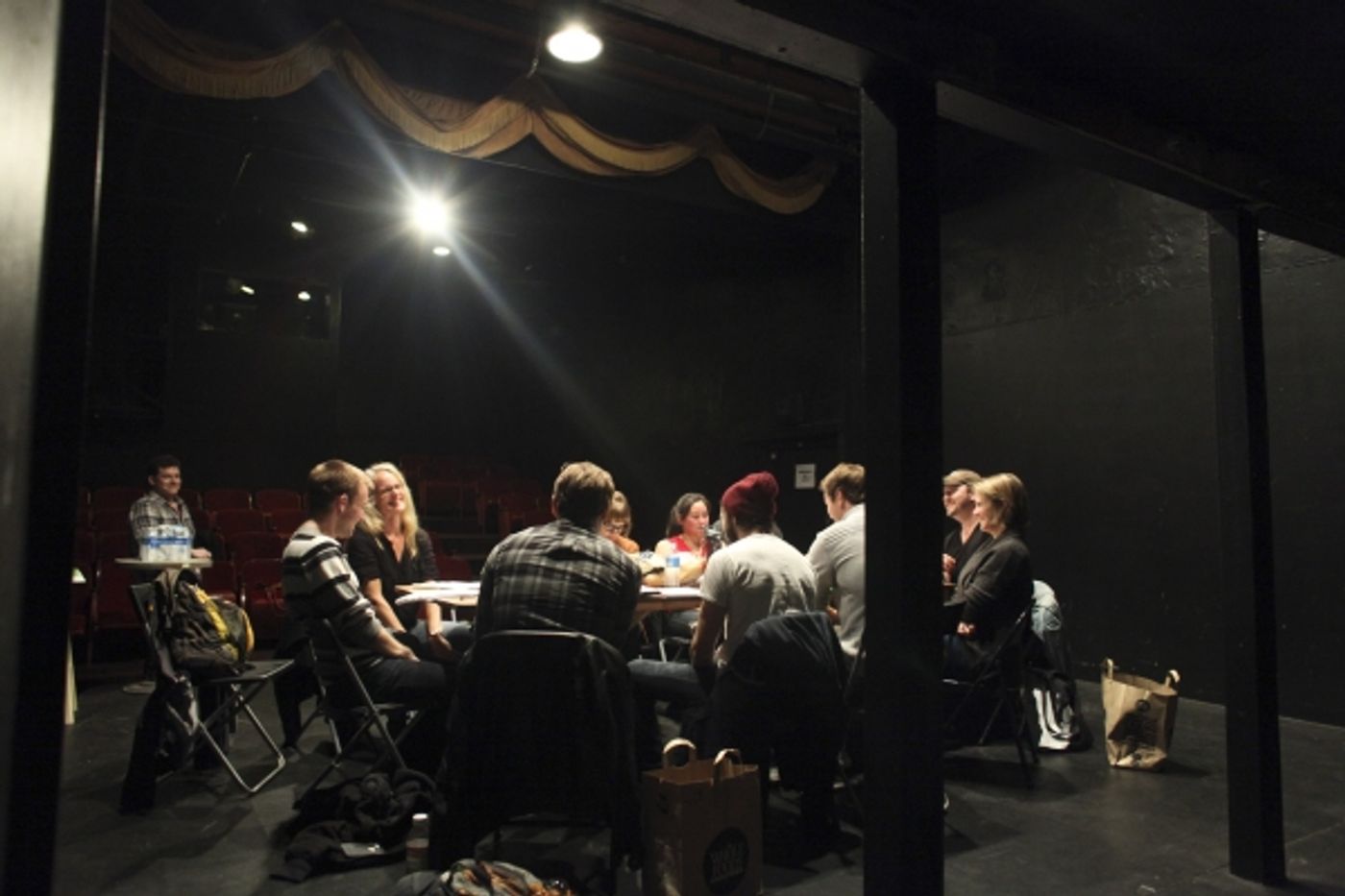 Photo Flash: In Rehearsal with Rattlestick Playwrights Theater's SLIPPING in LA  Image