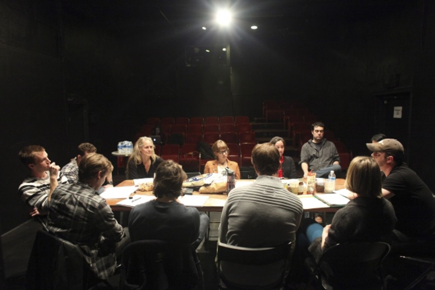 Photo Flash: In Rehearsal with Rattlestick Playwrights Theater's SLIPPING in LA  Image