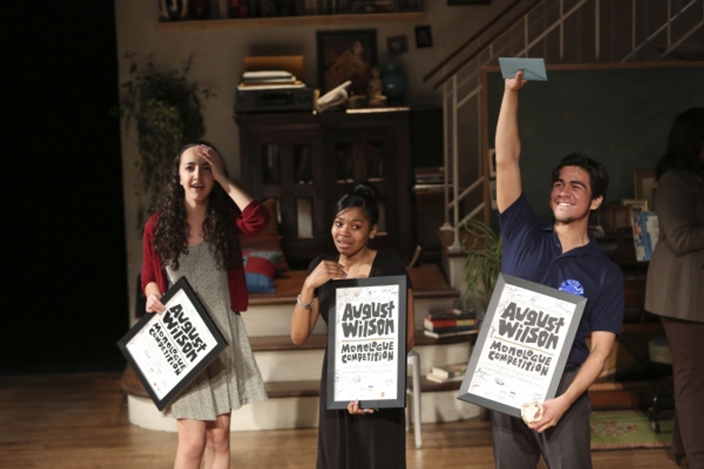 Photo Flash: Eliana Pipes, Rhyver White and Pablo Lopez Named Top 3 at CTG's August Wilson Monologue Regional Finals Photo Flash: Eliana Pipes, Rhyver White and Pablo Lopez Named Top 3 at CTG's August Wilson Monologue Regional Finals Image