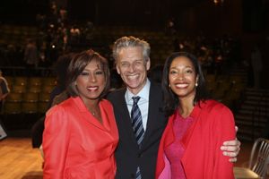 Master of Ceremonies Pat Harvey, CTG Artistic Director Michael Ritchie and CTG Direct Photo