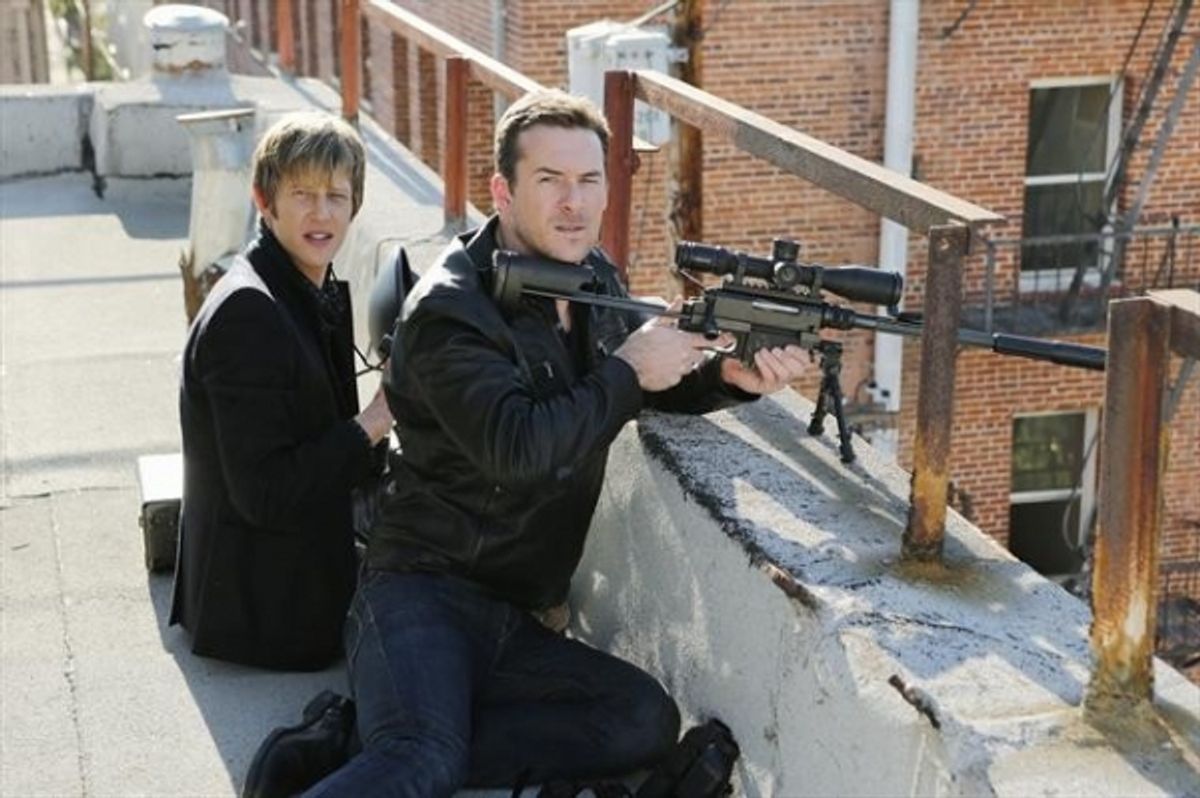 Gabriel Mann, Barry Sloane at 