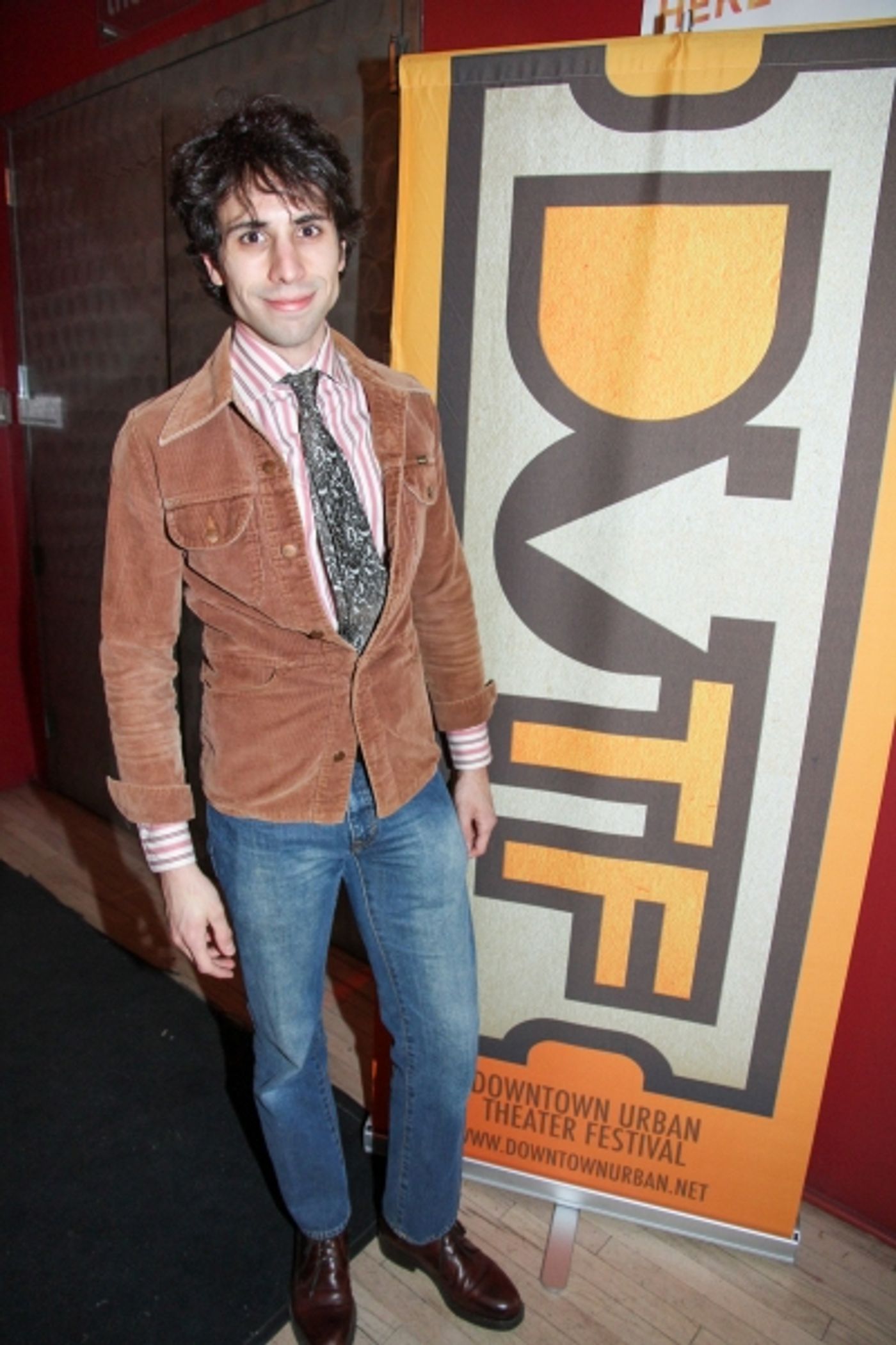 Photo Flash: Playwrights Adam Esquenazi Douglas and Lavinia Roberts at 2013 Downtown Urban Theater Festival  Image