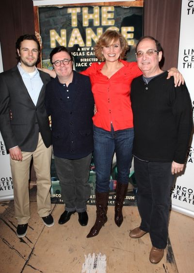 Jonny Orsini, Nathan Lane, Cady Huffman & Nathan Lane Photo