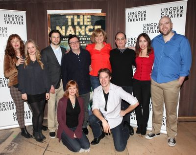 Mylinda Hull, Jenni Barber, Jonny Orsini, Nathan Lane, Cady Huffman, Lewis J. Stadlen Photo