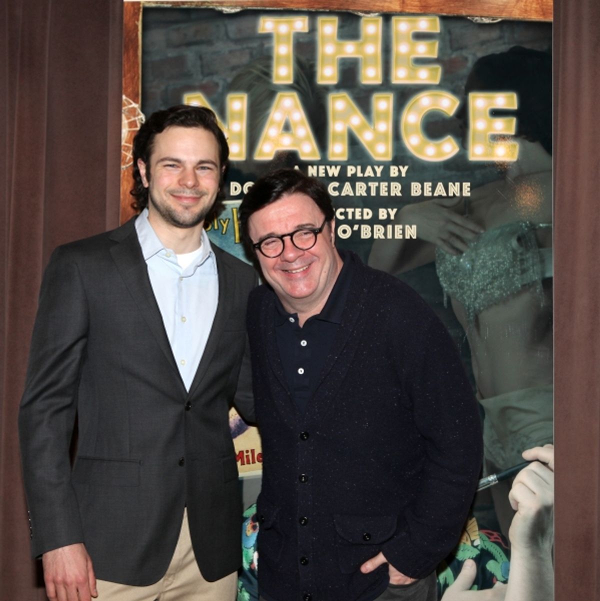 Jonny Orsini & Nathan Lane at 