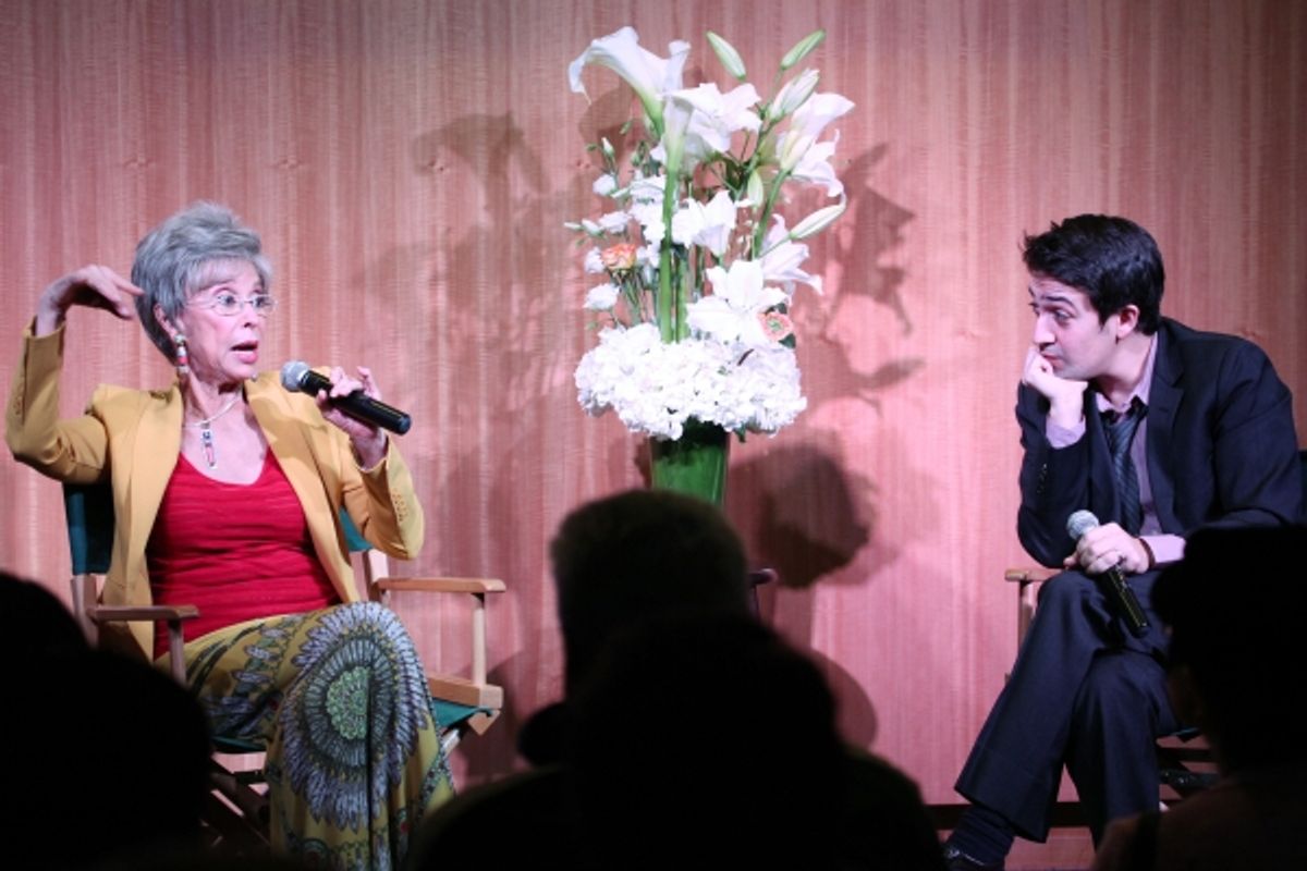 Rita Moreno and Lin-Manuel Miranda  at 