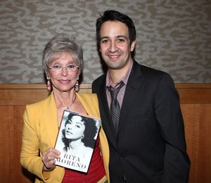 Rita Moreno and Lin-Manuel Miranda @ BroadwayWorld Rita Moreno and Lin-Manuel Miranda Photo