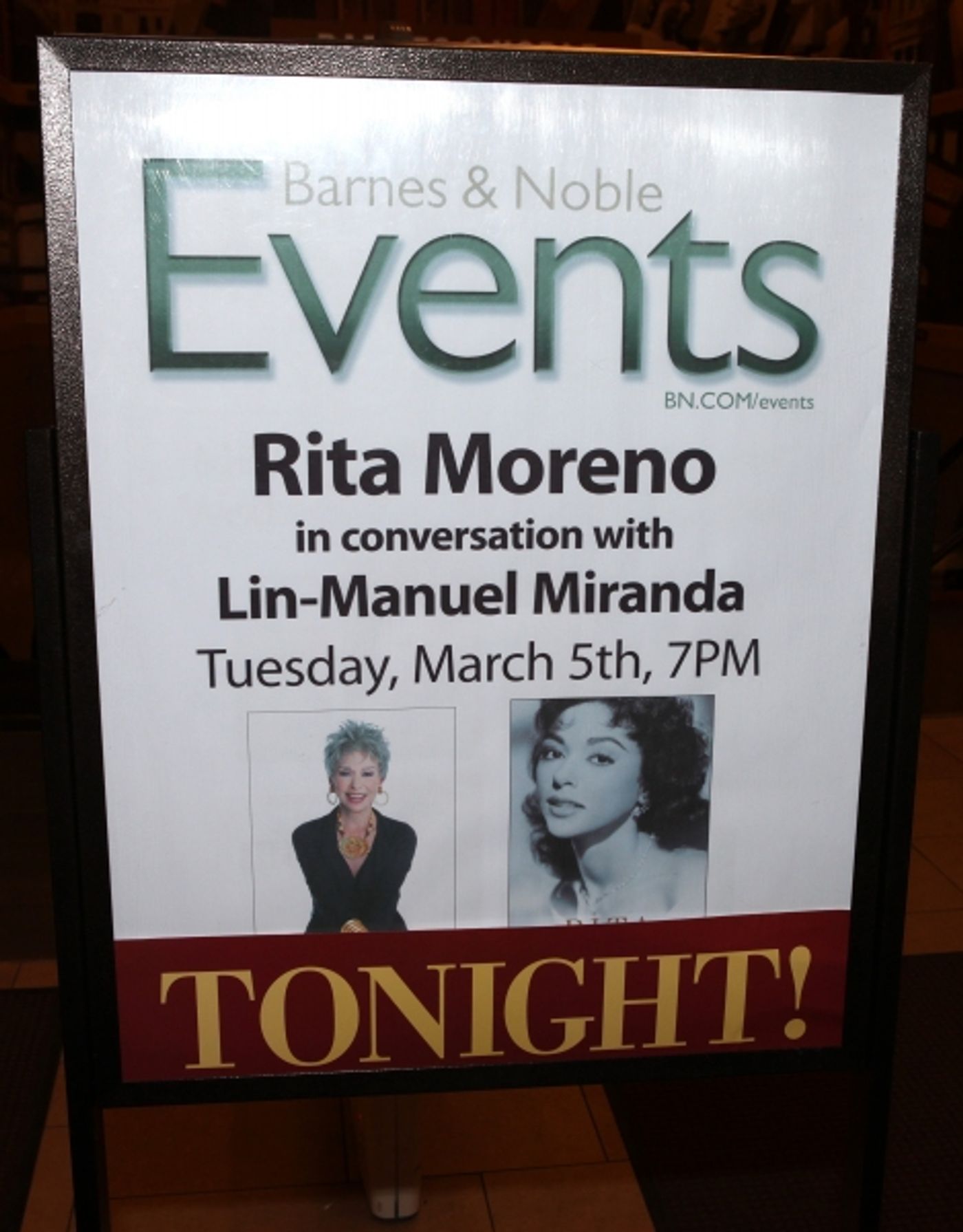 Photo Coverage: Rita Moreno Signs Memoir at Barnes & Noble Photo Coverage: Rita Moreno Signs Memoir at Barnes & Noble Image