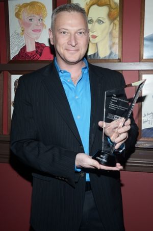 Jeffrey Finn and the Whitehead Award Photo