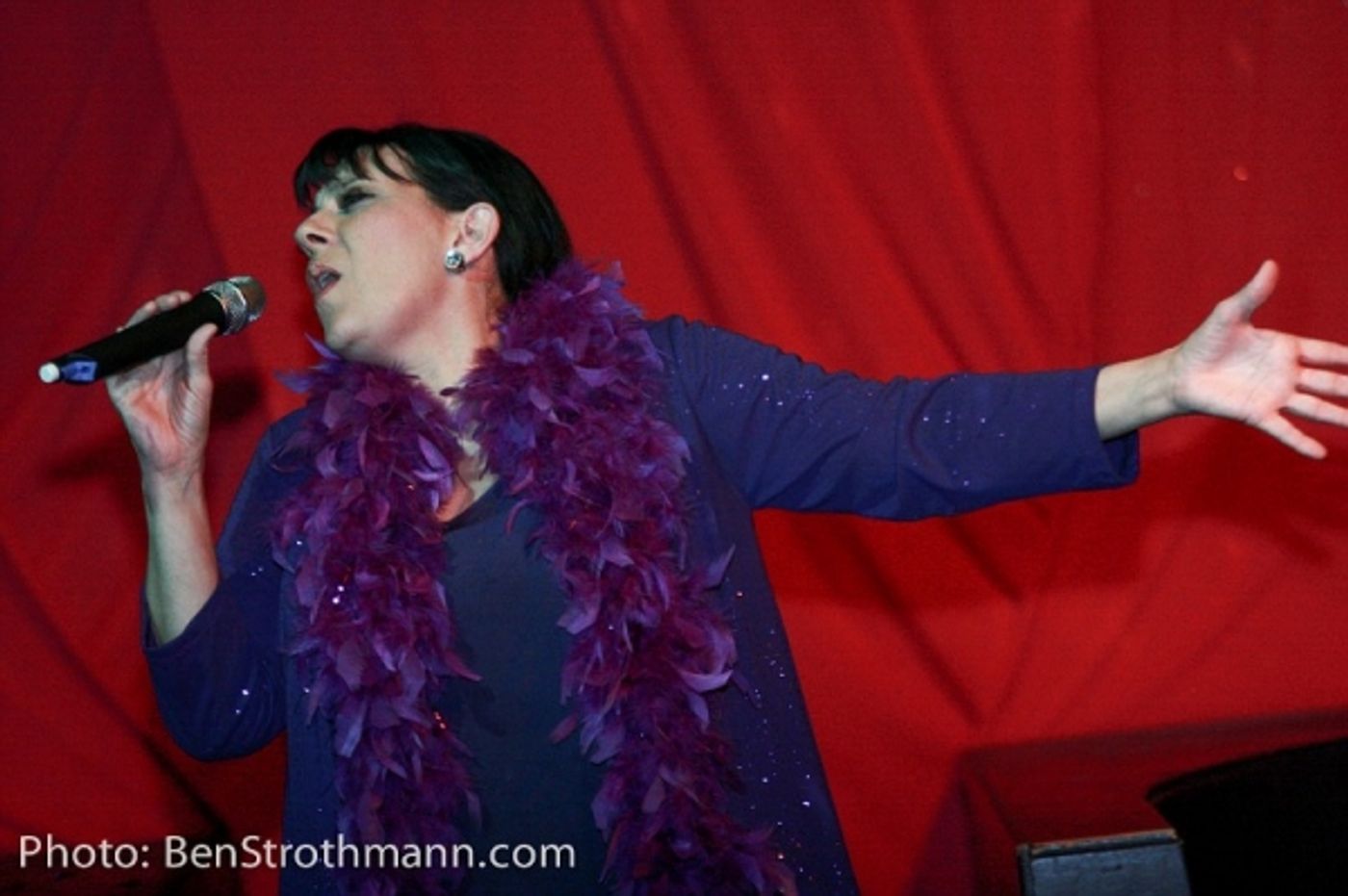 Photo Flash: Christine Pedi Visits BOYLESQUE!  Image