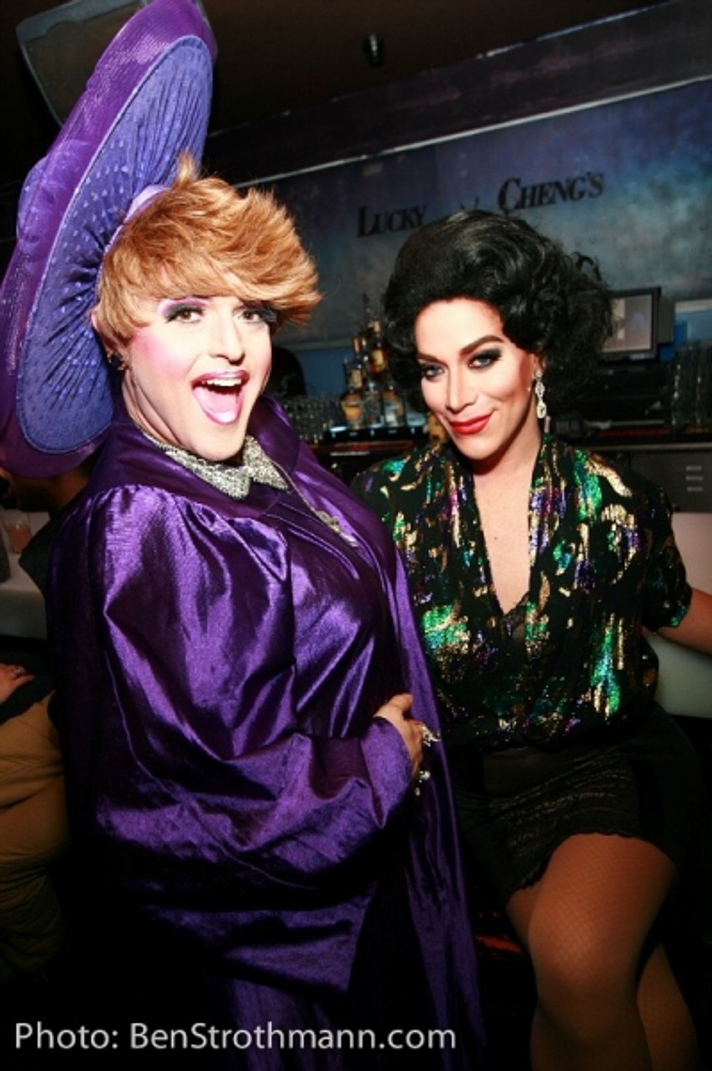 Photo Flash: Christine Pedi Visits BOYLESQUE!  Image