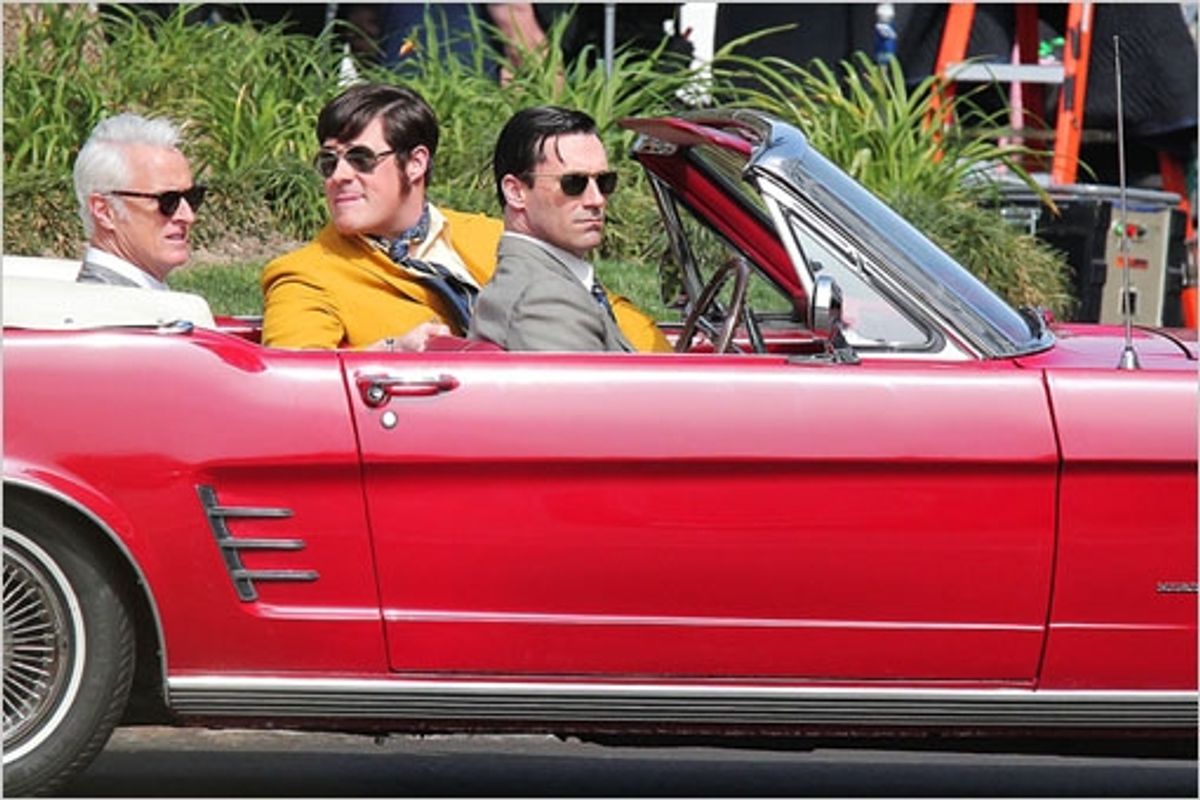 Jon Hamm, John Slattery and Rich Sommer