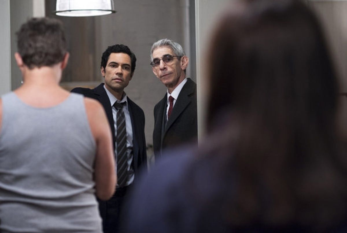 L Danny Pino, Richard Belzer at 