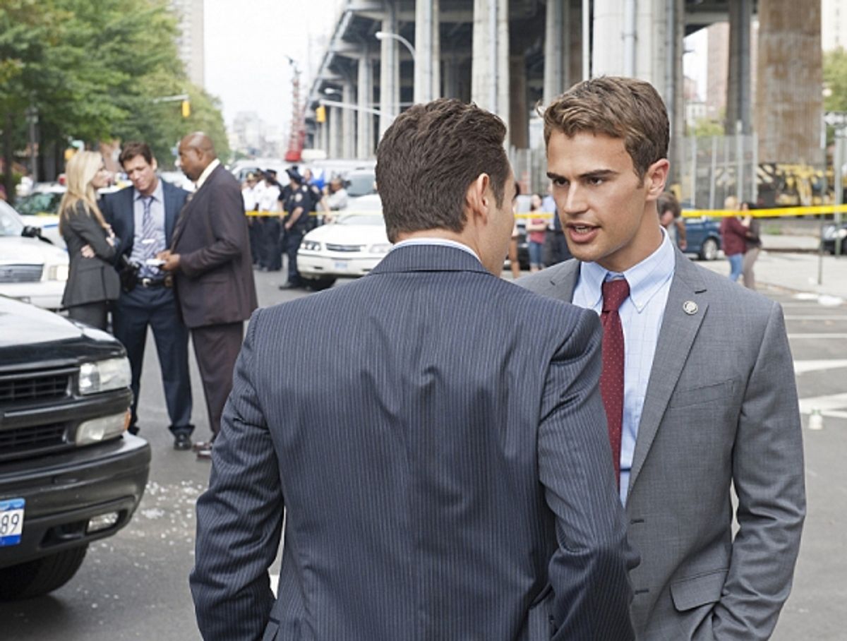 Kevin Alejandro, Theo James at 