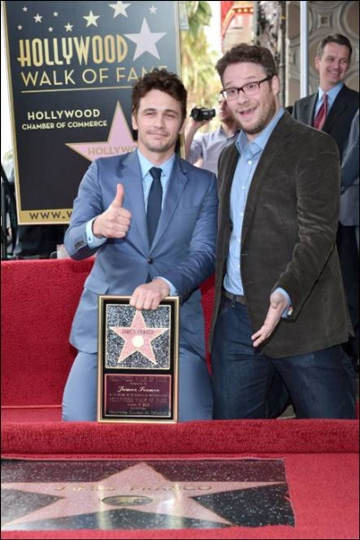 James Franco, Seth Rogen
