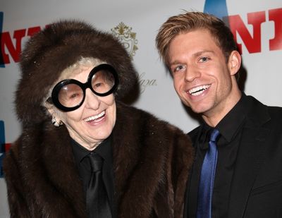 Elaine Stritch & Hunter Ryan Herdlicka  Photo