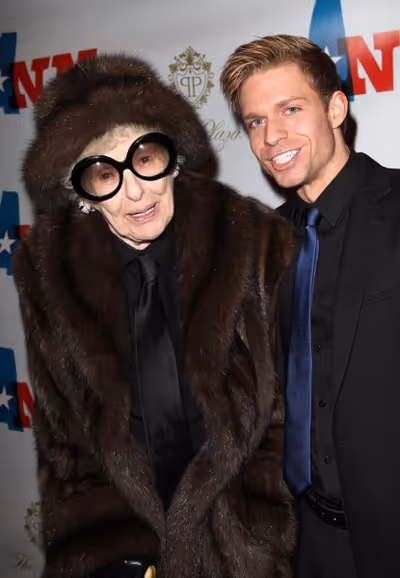 Elaine Stritch & Hunter Ryan Herdlicka  Photo