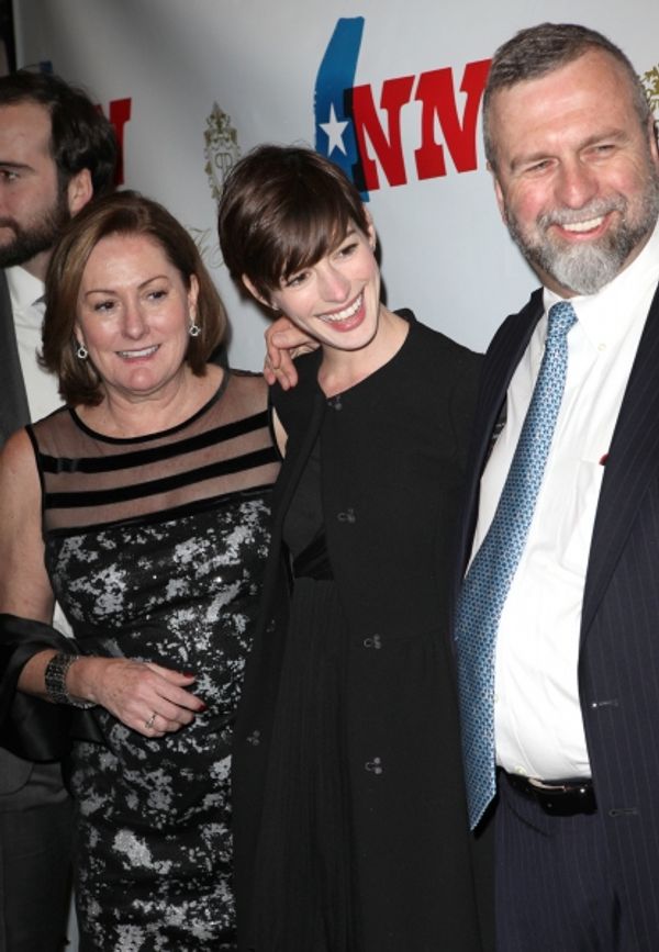 Kate McCauley Hathaway, Anne Hathaway & Gerald Hathaway Photo