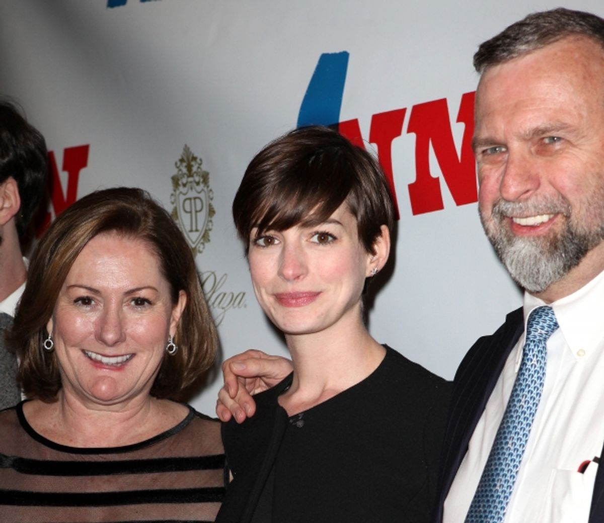 Kate McCauley Hathaway, Anne Hathaway &amp; Gerald Hathaway at 